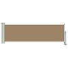 vidaXL Side Awning 60 x 300 cm 100% polyester iron steel Rectangular