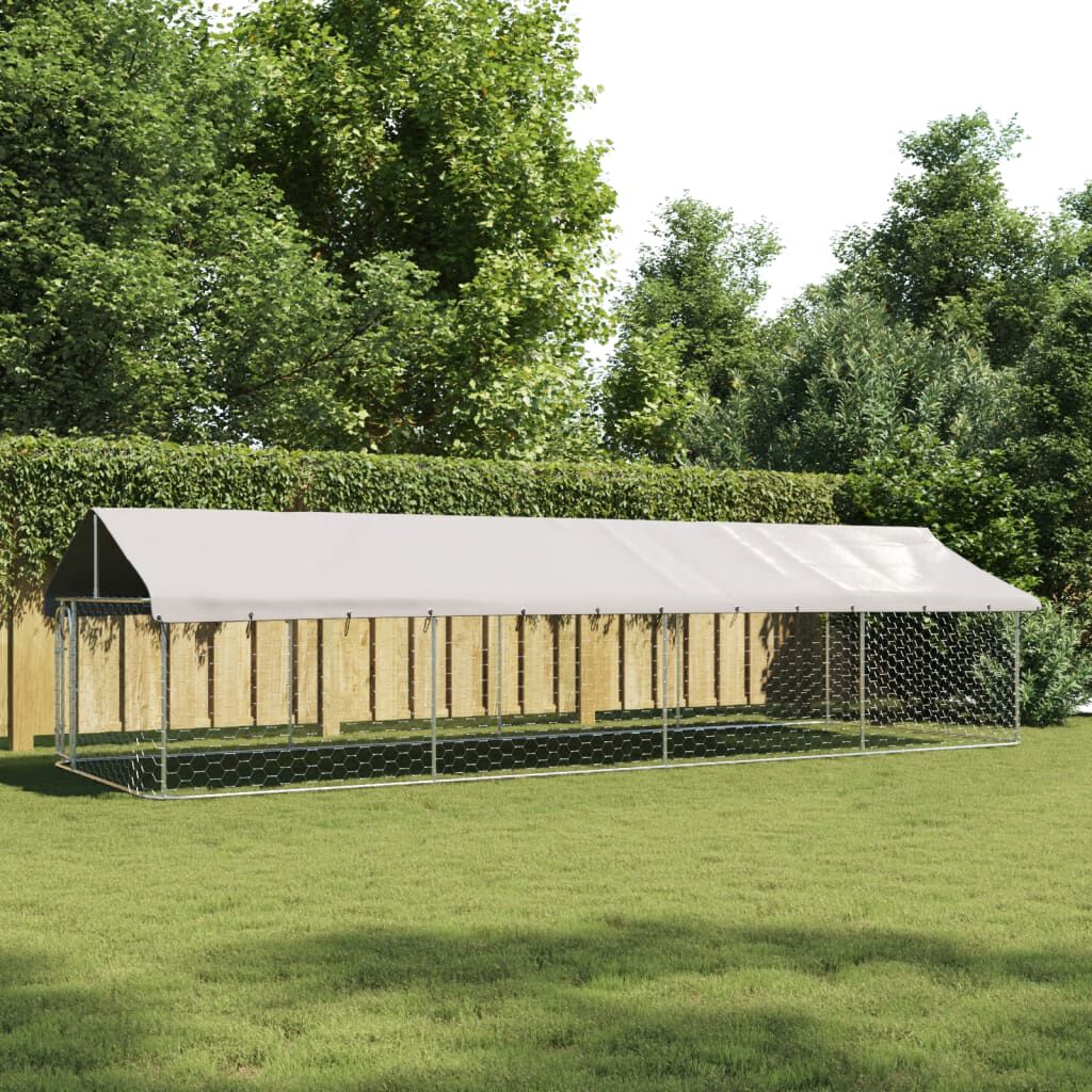 Dog sales kennel canopy