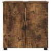 vidaXL Bathroom Cabinet with Storage Smoked Oak 61 x 35 x 64 cm