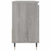 vidaXL Bathroom Cabinet Grey Sonoma 65x33x60 cm Engineered Wood