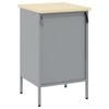 vidaXL Work Bench with Drawer with Lock Red and Grey 50 x 55 x 85 cm