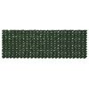 vidaXL Balcony Screen with Leaves Dark Green 300 x 100 cm