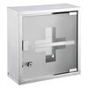 HI Medicine Cabinet 30x12x30 cm Stainless Steel