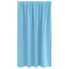 vidaXL Blackout Curtains with Rings 2 pcs Light Blue 140 x 140 cm