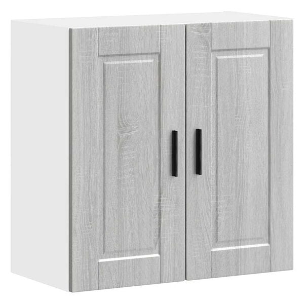 vidaXL Kitchen Wall Cabinet Porto Grey Sonoma Engineered Wood
