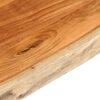 vidaXL Table Top 110x60x2.5 cm Rectangular&nbsp;Solid Wood Acacia Live Edge
