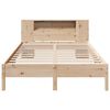 vidaXL Bookcase Bed without Mattress 140x200 cm Solid Wood Pine