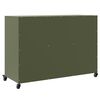 vidaXL Sideboard Olive Green 100.5x39x72 cm Steel