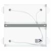 vidaXL Ceiling Spotlight White 26.5 x 26 x 11.5 cm Metal