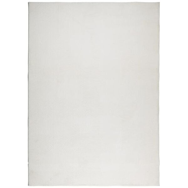 vidaXL Rug IZA Short Pile Scandinavian Look Cream 200x280 cm