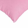 vidaXL Sofa Pillows 2 pcs Pink 80 x 40 cm Fabric