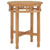 vidaXL 3 Piece Garden Dining Set Solid Teak Wood
