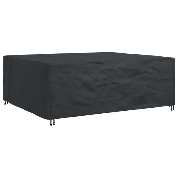 vidaXL Furniture Cover Plain Black 300 x 250 x 100 cm 420D