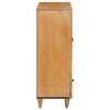 vidaXL Highboard Light brown 60 x 33 x 100 cm Solid mango wood