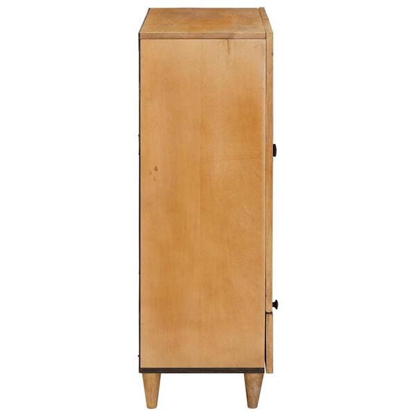 vidaXL Highboard Light brown 60 x 33 x 100 cm Solid mango wood