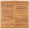 vidaXL Garden Dining Table 120x120x77 cm Solid Teak Wood