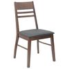 vidaXL Dining Chairs 2 pcs Light Brown 43 x 54 x 89 cm