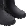 vidaXL Rain Boots Black Size 42 PVC