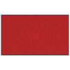 vidaXL Doormat Other Red and Black 90 x 150 cm Polypropylene and vinyl