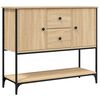 vidaXL Sideboard Sonoma Oak 100x36x85 cm Engineered Wood