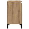 vidaXL Sink Cabinet Artisan Oak 58x33x60 cm Engineered Wood