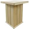 vidaXL Bar Table 75x75x110 cm Impregnated Pinewood