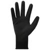vidaXL Work Gloves 12 pcs Black 10 / XL Polyester