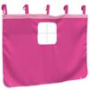 vidaXL Curtains for Loft Bed with Tunnel Pink Polyester