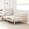 vidaXL Bed Frame without Mattress 100x200 cm Solid Wood Pine