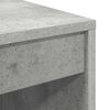 vidaXL Desk with Drawer 2 pcs Concrete Grey