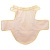 vidaXL Dog Raincoat with Reflective Strips Polyester Yellow 3XL