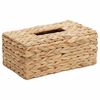 vidaXL Tissue Box Covers 2 pcs Water hyacinth 27.5 x 16.5 x 14 cm