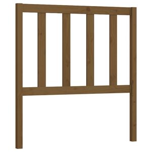 vidaXL Bed Headboard Honey Brown 106x4x100 cm Solid Wood Pine