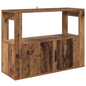 vidaXL Sideboard Old wood 80 x 30 x 60 cm Engineered wood