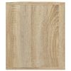 vidaXL TV Cabinet Sonoma Oak 100x35x40 cm Engineered Wood