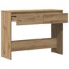 vidaXL Console Table Artisan Oak 100x35x76.5 cm Engineered Wood
