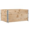 vidaXL Garden Planter 120x80 cm Solid Wood Pine