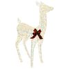 vidaXL 3D Christmas Reindeer LOVIISA 200 LEDs Warm White