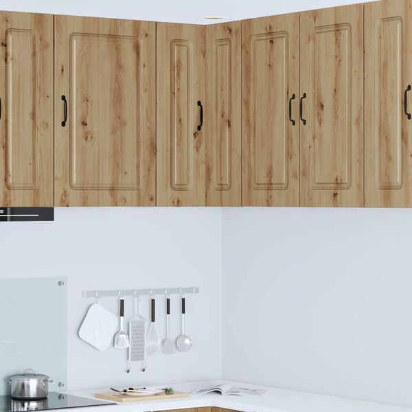 vidaXL Kitchen Cabinet with Storage Kalmar Artisan Oak 57 x 57 x 80 cm
