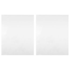 vidaXL Mirror Films 2 pcs Self-Adhesive 60x200 cm PET