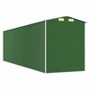 vidaXL Garden Shed Green 192x689x223 cm Galvanised Steel