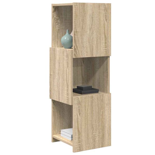 vidaXL Corner Cabinet Sonoma Oak 30.5x30x95cm Engineered Wood
