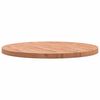 vidaXL Table Top &Oslash;80x4 cm Round Solid Wood Beech