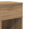 vidaXL Bedside Cabinet with Drawer Artisan Oak 25x31x66 cm