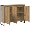 vidaXL Side Cabinet Artisian Oak 96.5 x 30 x 75 cm Engineered Wood