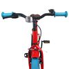 vidaXL Kids Bike 18'' for 5-7 Years Old Red