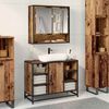 vidaXL Bathroom Cabinet Old Wood 80 x 33 x 60 cm Engineered Wood