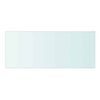 vidaXL Shelf Panel Glass Clear 50x20 cm