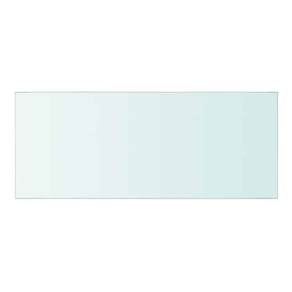 vidaXL Shelf Panel Glass Clear 50x20 cm