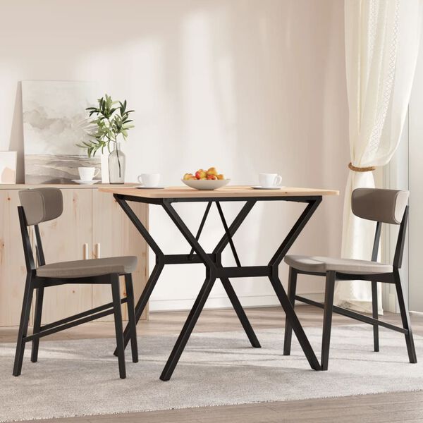 vidaXL Dining Table Legs Y-Frame 70x70x73 cm Steel